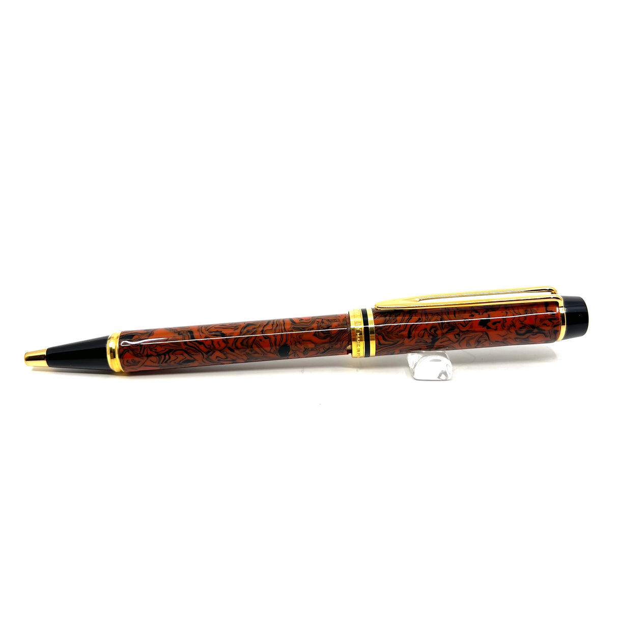 Waterman Man 200 Rippled Woodgrain Ballpoint Pen