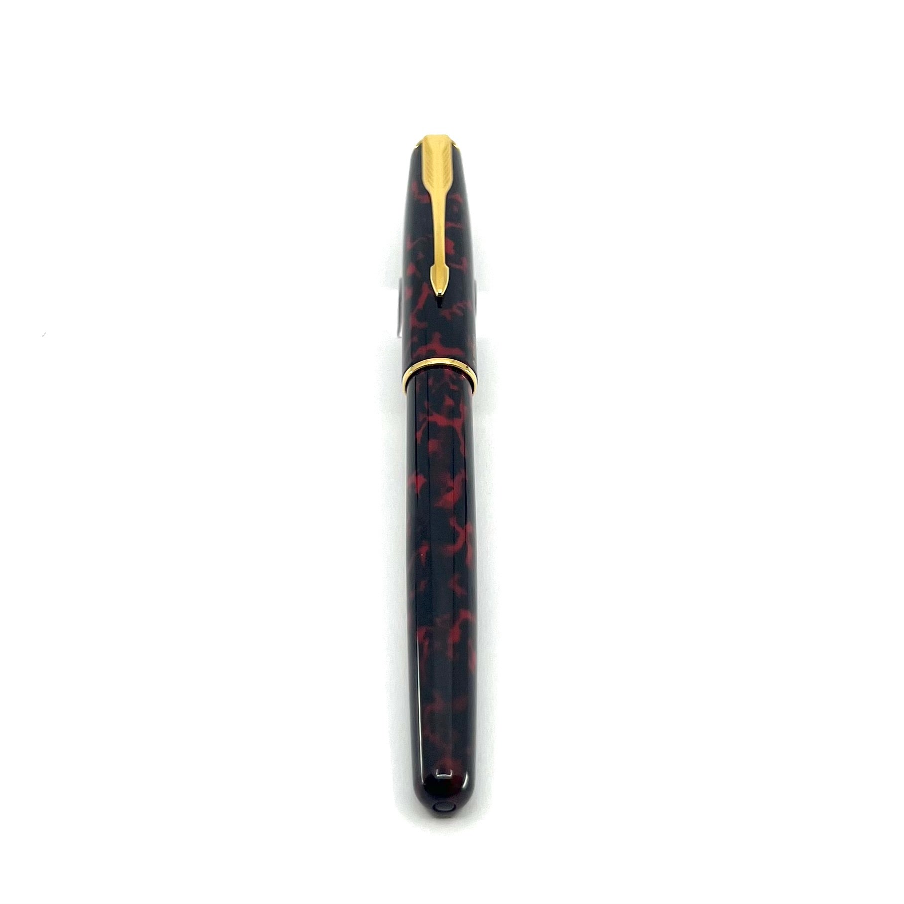 Parker Sonnet Firedance Lacque Red/Black Marble Rollerball