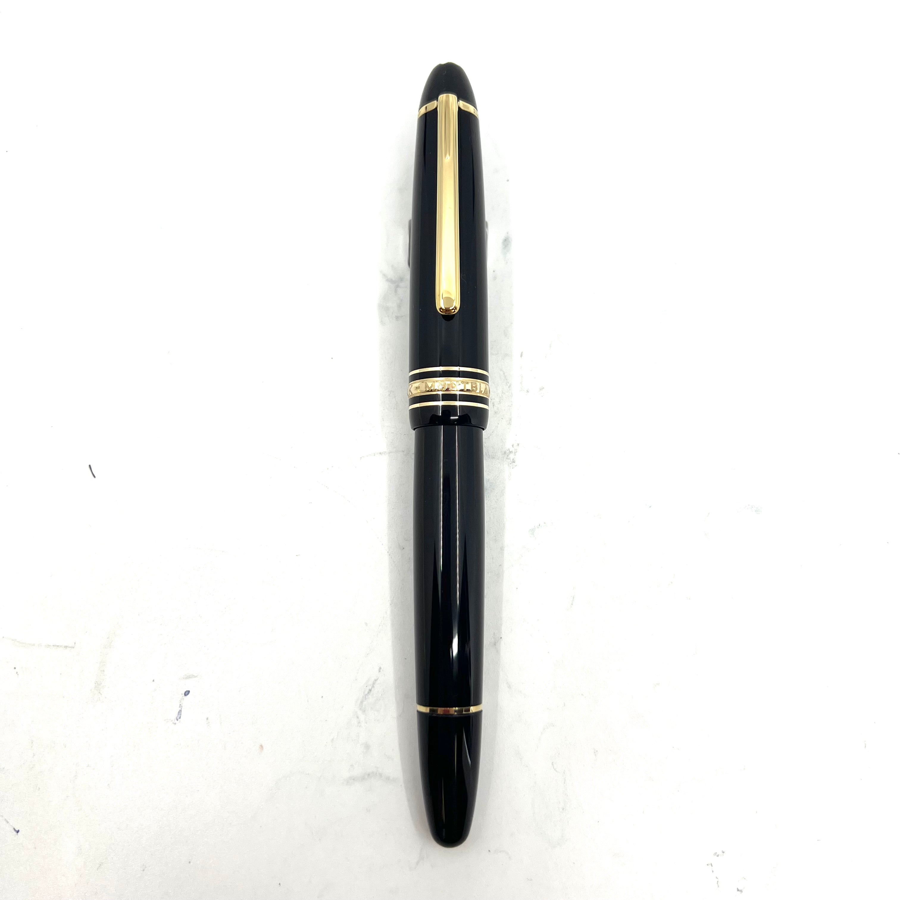 Montblanc Meisterstuck Black Resin #147 LeGrand Traveler Fountain
