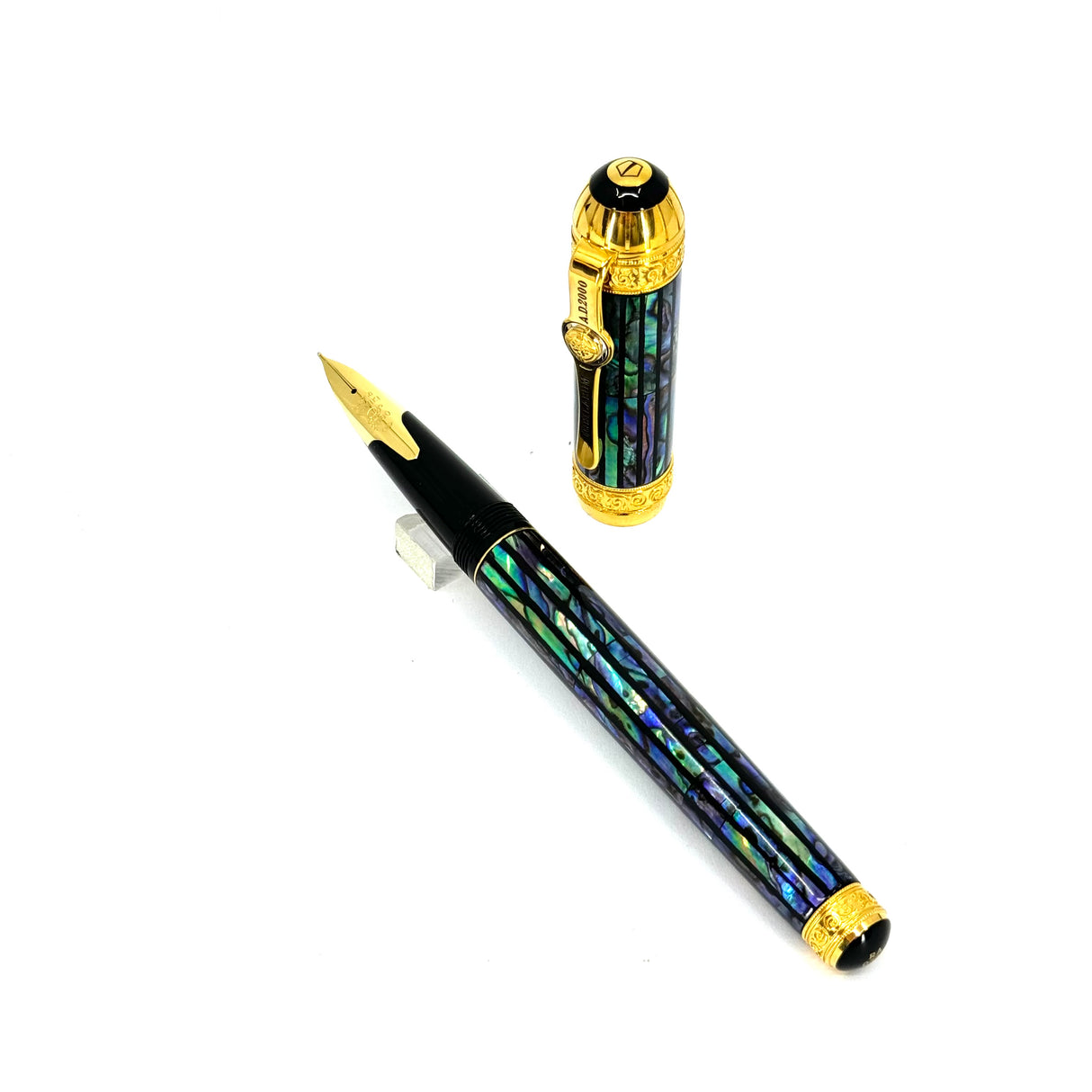 Namiki Limited Edition A.D. 2000 Raden Jubilee A D 2000 Fountain Pen-Medium 18kt Gold Inlaid Nib