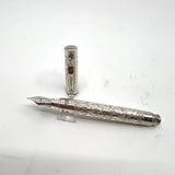 Yard-o-Led Pocket Sterling Silver Victorian Fountain Pen