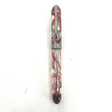 Visconti Millennium One Red Streaked Transparent Limited Edition  Fountain Pen