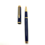 Waterman Gentleman Blue Lacquer Fountain Pen