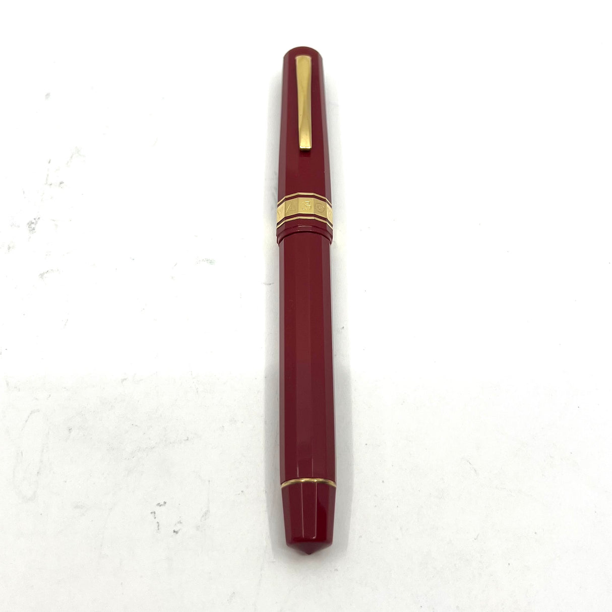 OMAS Francisco de Goya Tuscan Red Facetted Limited Edition Fountain Pen