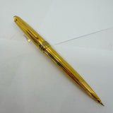 Montblanc Solitaire Pinstriped Gold Vermeil #165 Mechanical Pencil (0.5mm)