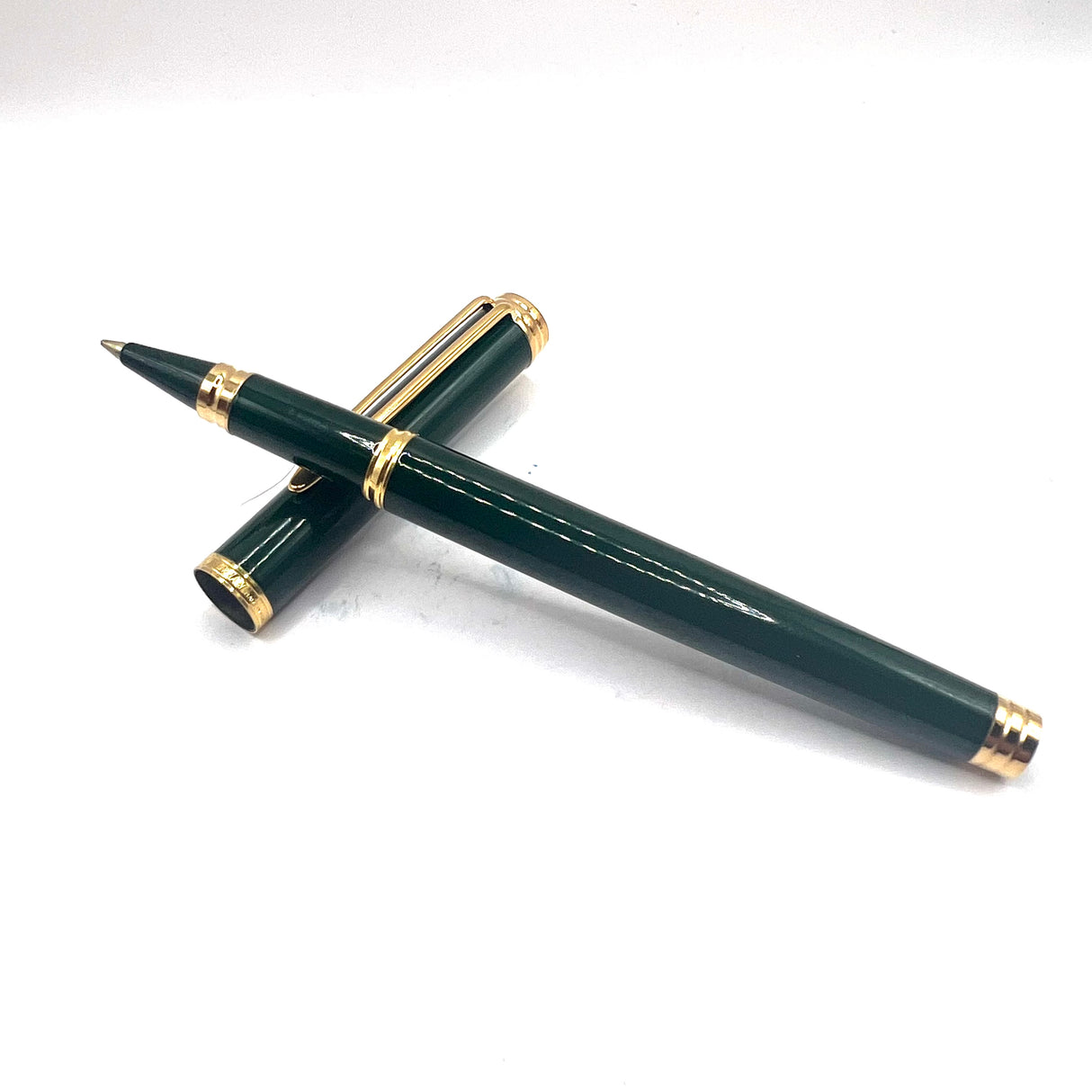 Waterman Gentleman Green Lacquer Rollerball