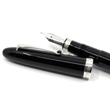 OMAS Ogiva Black  Fountain Pen with High Tech Trim