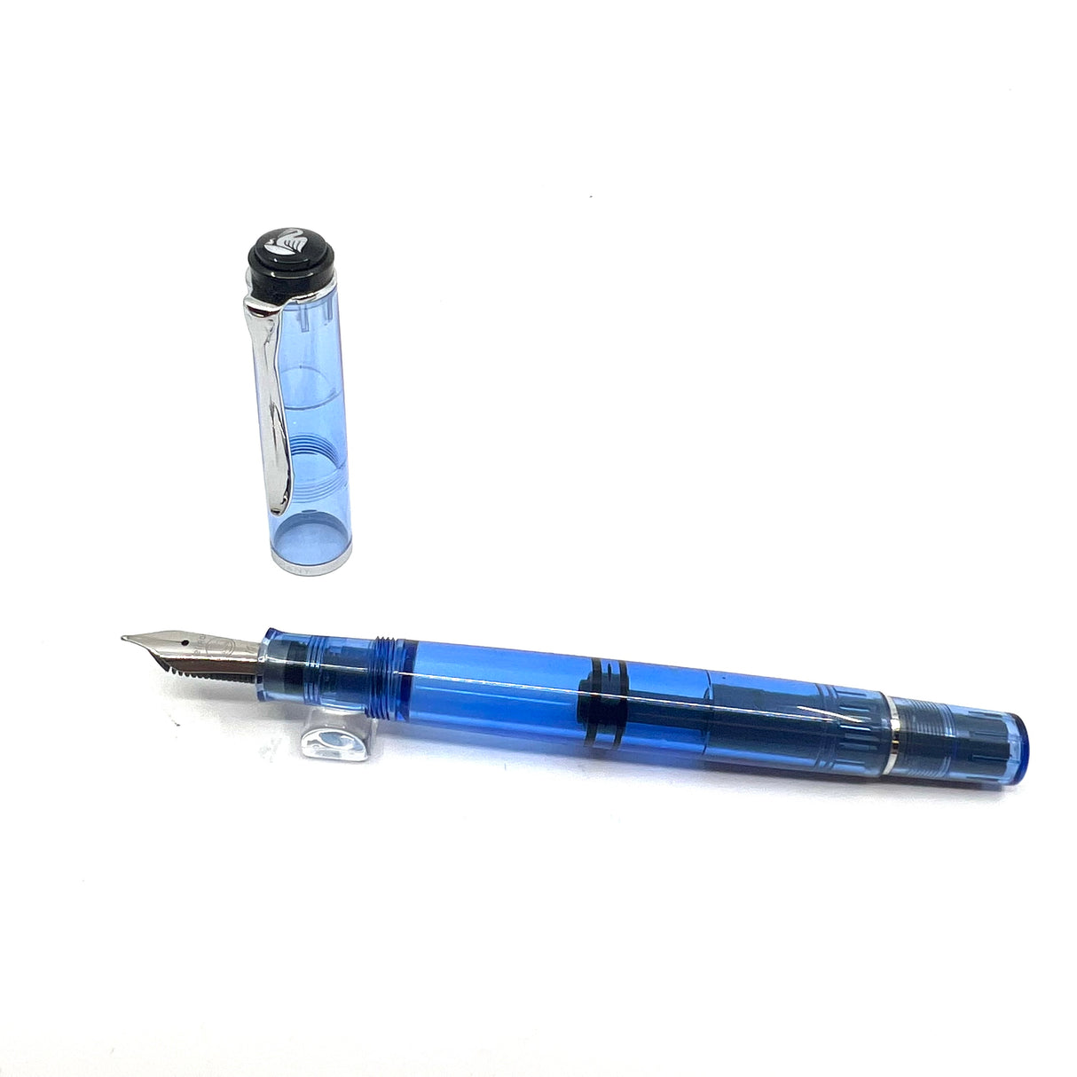 Pelikan M205 Light Blue Transparent Demonstrator Fountain Pen