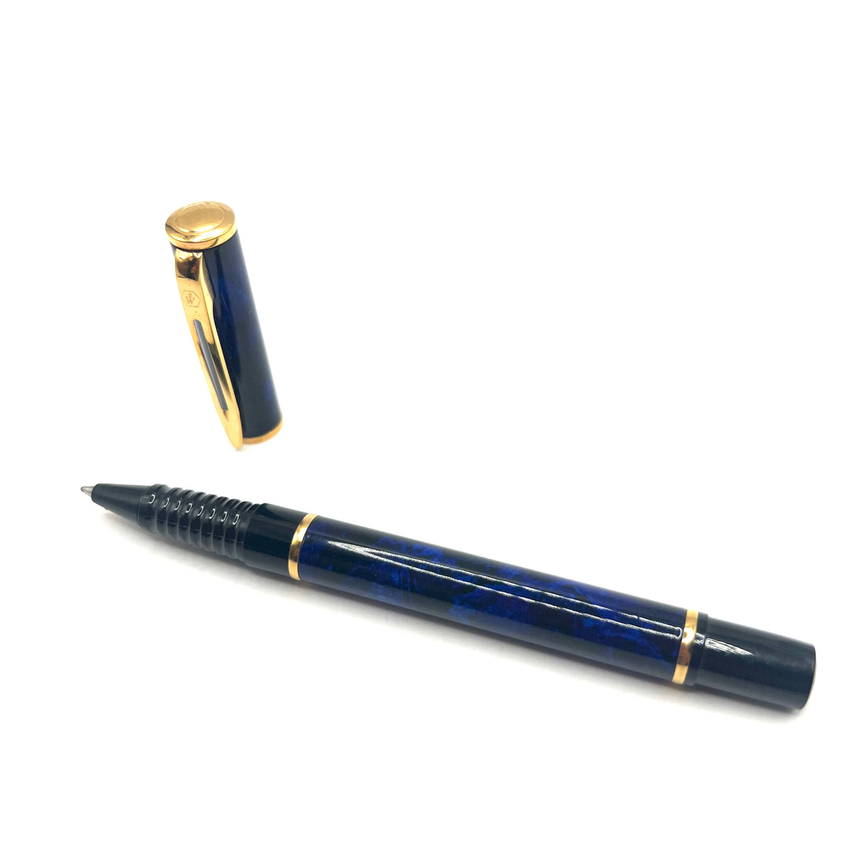 Waterman Laureat Royal Blue/Black Marble Rollerball