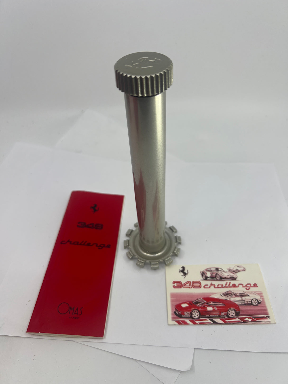 OMAS Red Ferrari 348 Challenge Fountain Pen - Medium 18kt Gold Nib