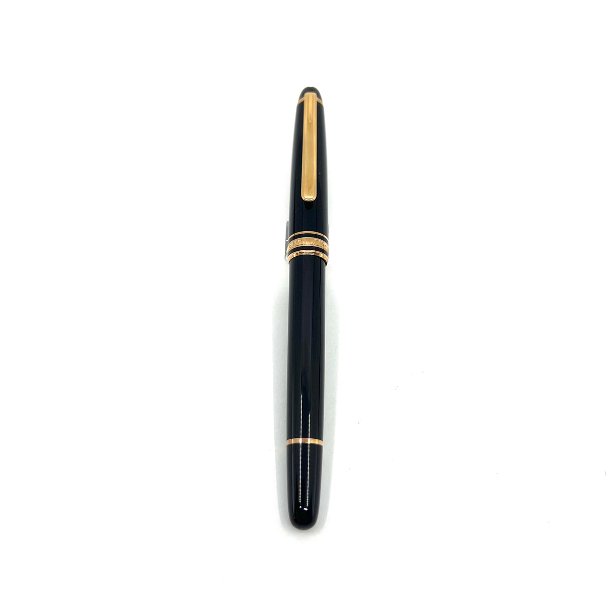 Montblanc Meisterstuck Classique #163 Black Resin  Rollerball - Rose Gold-Plated Trim