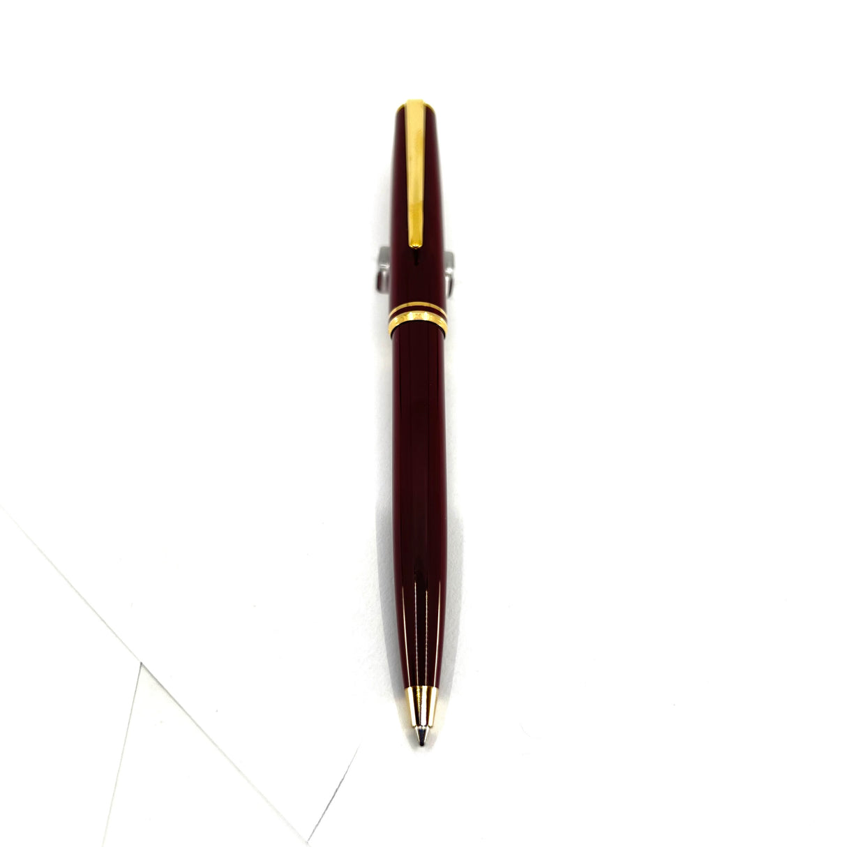 Montblanc "Classic" Burgundy Resin Ballpoint Pen - 1980s