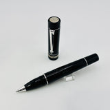 Delta Hanukkah Dreidel  Black - Rollerball Pen