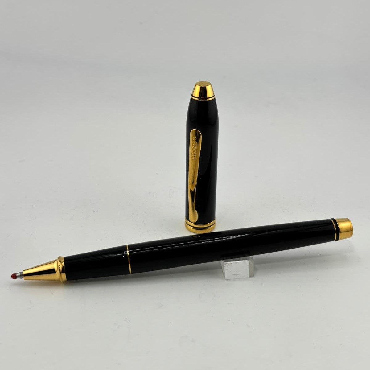 Cross Townsend Classic Black gold trim  - Roller Ball