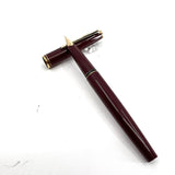 Montblanc Classic Style Burgundy Resin Fountain Pen