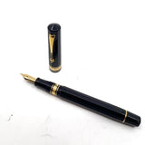 Omas Paragon  Mid-Size Navy Blue Facetted Fountain Pen