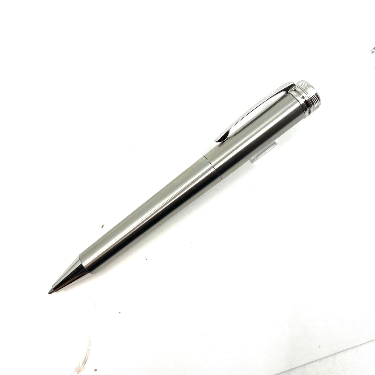 Montblanc "Heritage 1912" Brushed Steel Twist Action Capless Rollerball