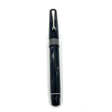 OMAS Senior Paragon Gray Perla Celluloid Fountain Pen - Broad 18kt Gold Nib