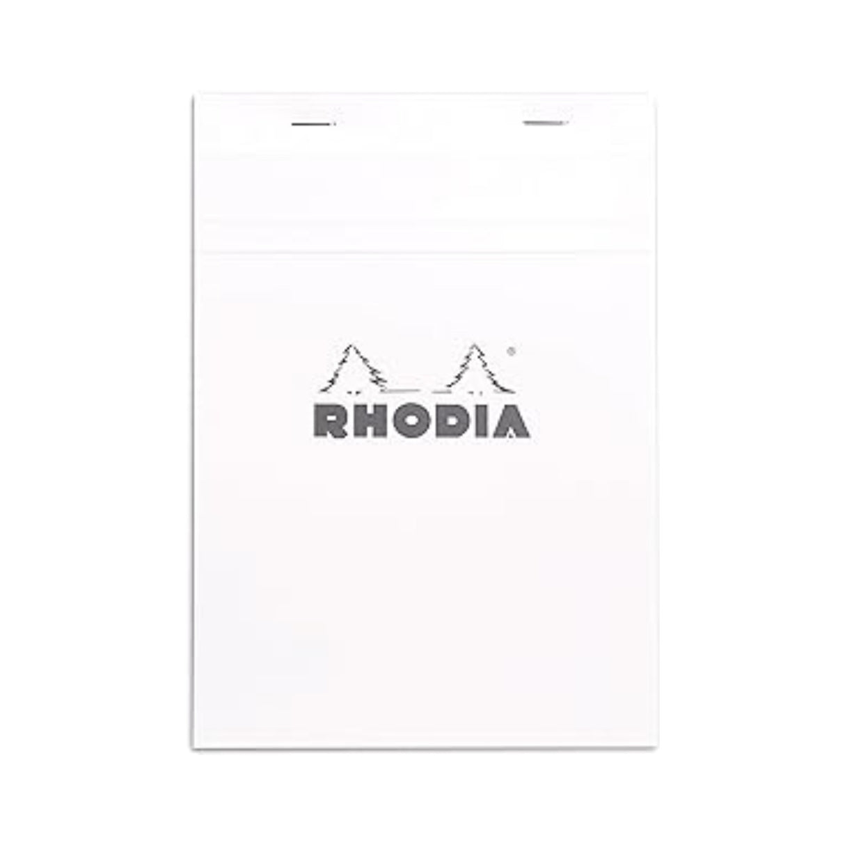 RHODIA ICE WHITE LINED NOTEPAD 5.8 X 8.3in (6 X 8 1/4)