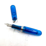 Stipula Passaporto Transparent Blue Resin Mini Fountain Pen