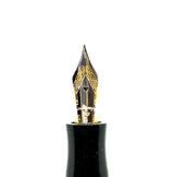 Montegrappa Sterling Silver Cosmopolitan Japanese Fountain Pen-Fine 18kt Gold Nib