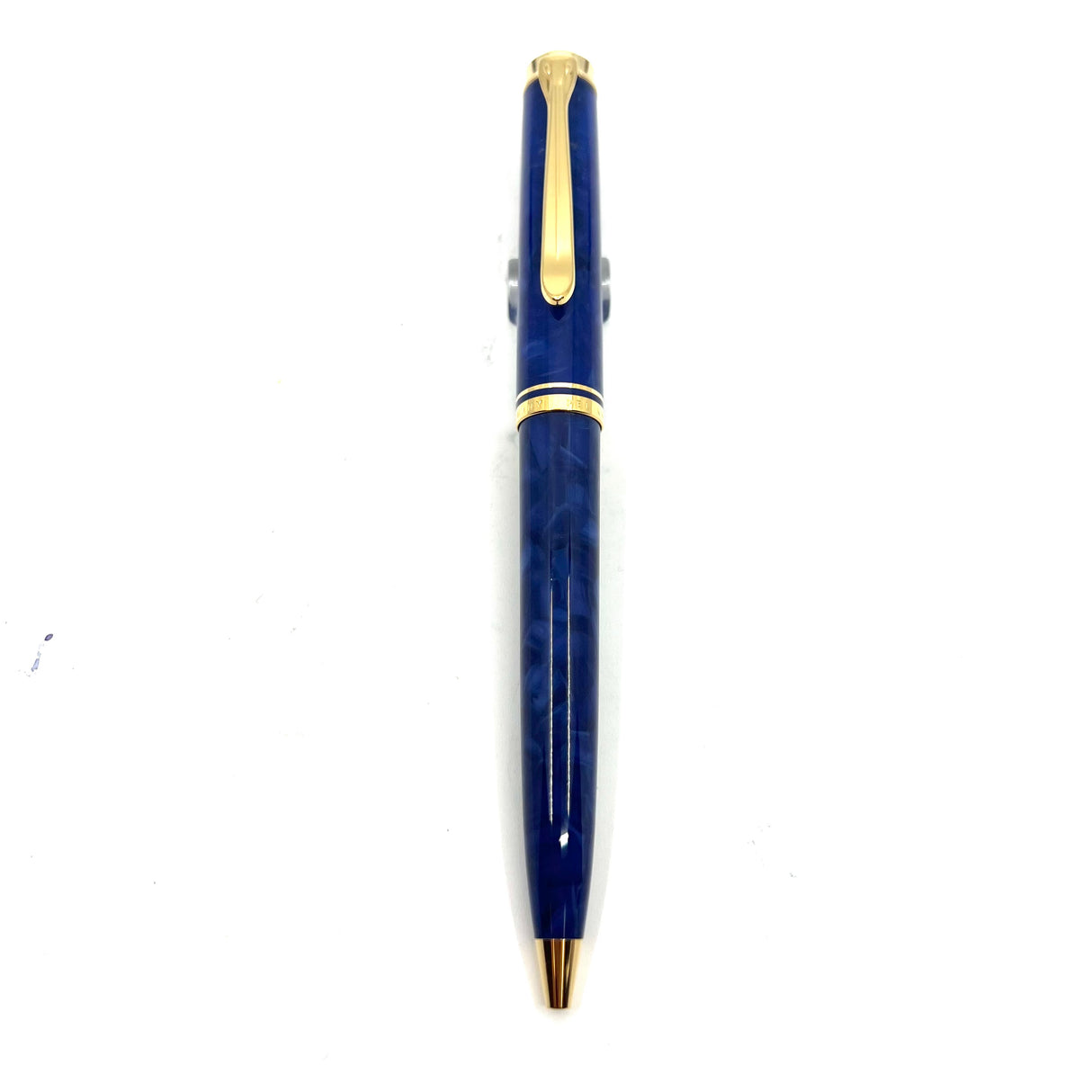 Pelikan Souveran K800 Marbled Blue O Blue Ballpoint Pen