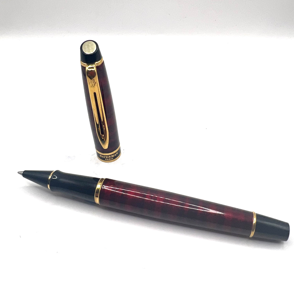 Waterman Expert Dune Red & Black Rollerball