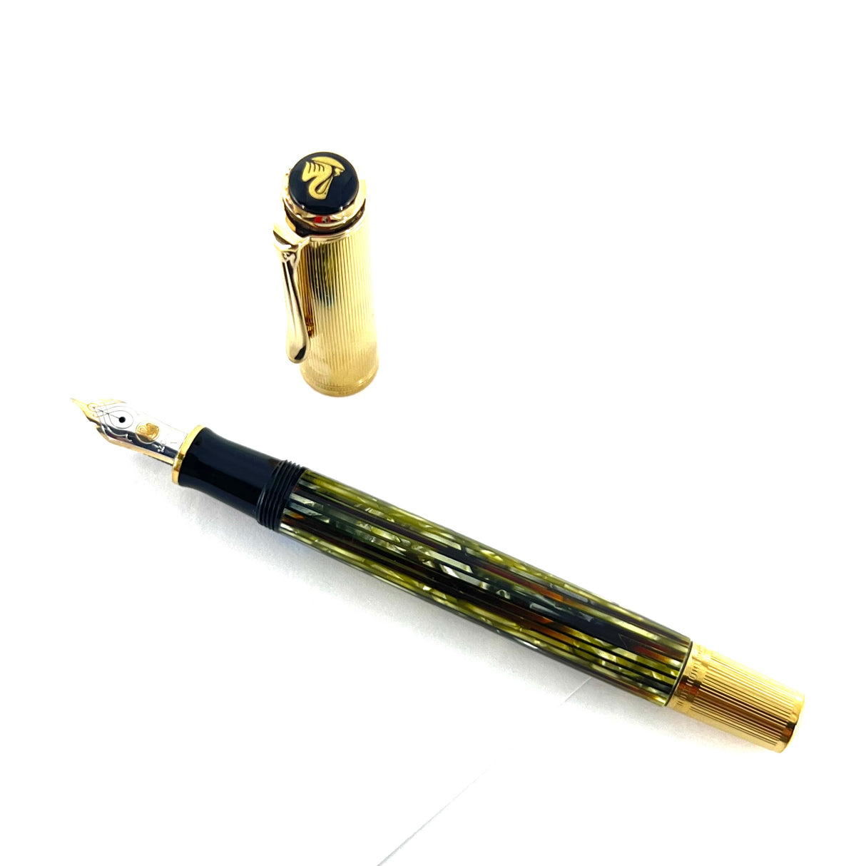 Pelikan M450 Vermeil Cap/Tortoise Barrel Fountain Pen
