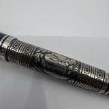 Pelikan M910 Toledo Sterling Silver Fountain Pen - Medium 18kt Gold  Nib