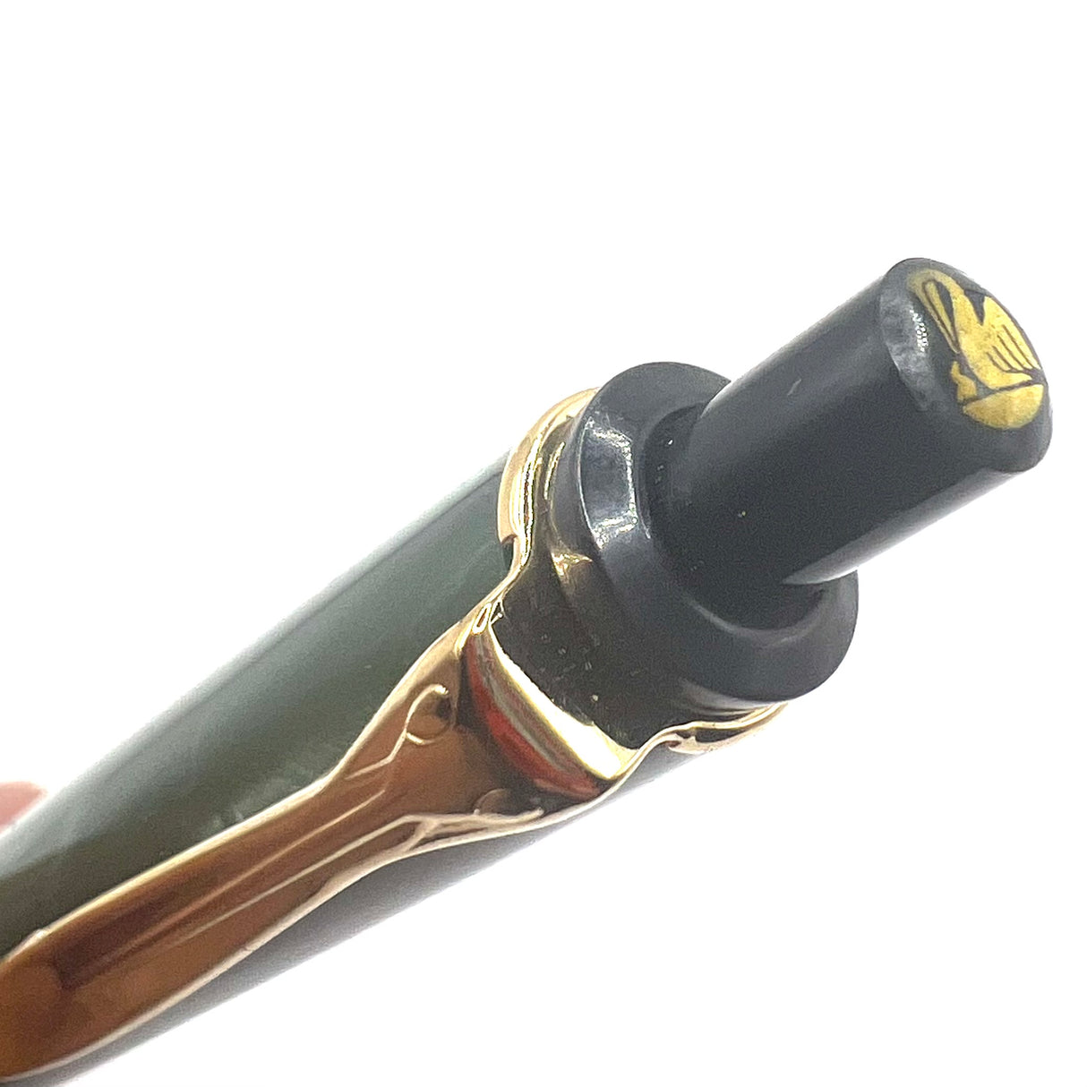 Pelikan D200 Mechanical Pencil (0.7mm) - Marbled Green Cap/Black Barrel