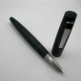 Lamy #2000 "Pine" Limited Edition - Brushed Dark Green Polycarbonate Fountain Pen   - Fine 14kt Gold Nib