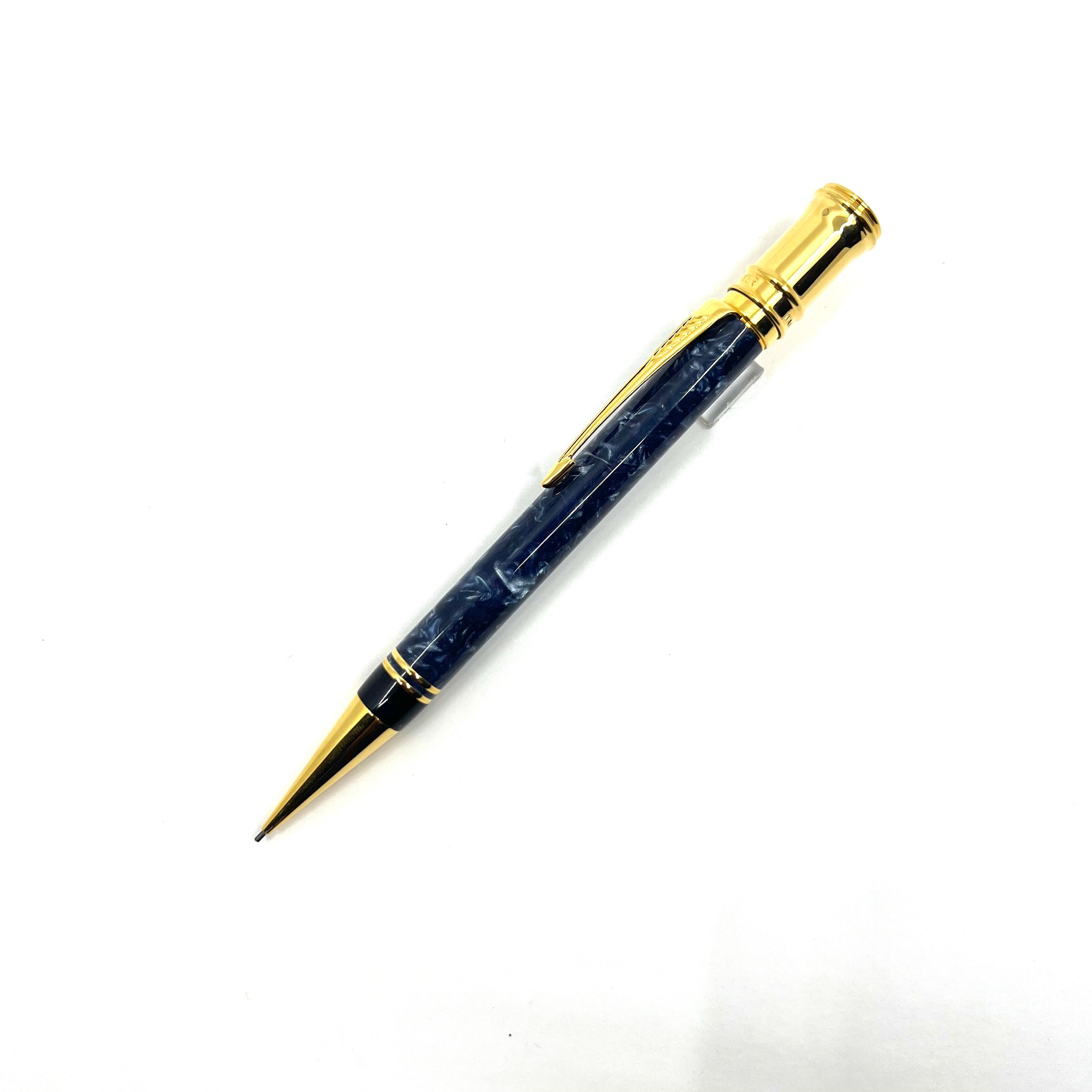 Parker Duofold Blue Marble Mechanical Pencil - 0.9mm – Fountain