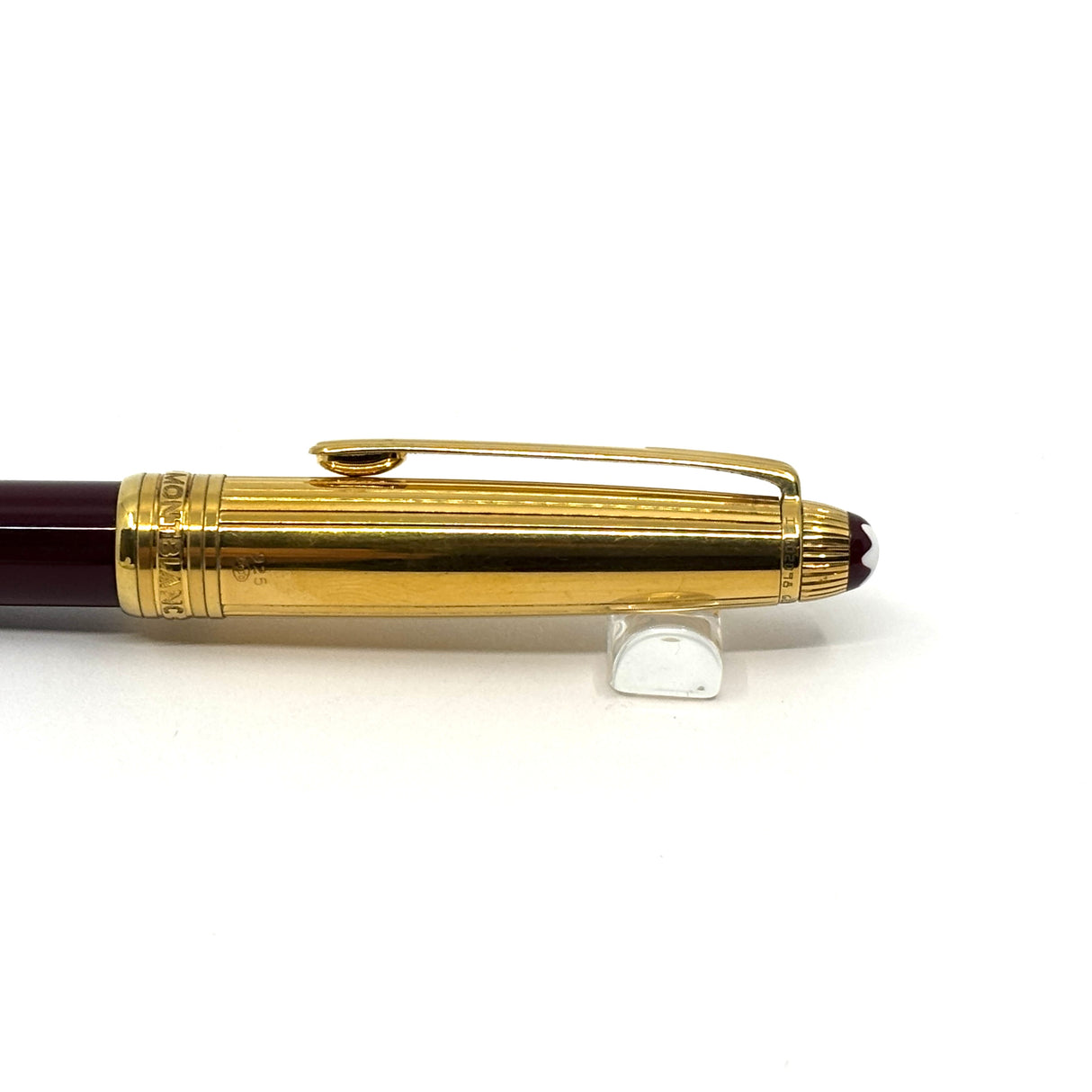 Montblanc Classique Doue Rollerball - Gold Vermeil Cap/Bordeaux Resin Barrel