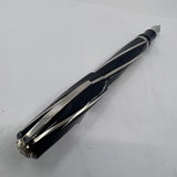 Visconti Black Divina Large Fountain Pen  - Broad 14kt Gold  Nib