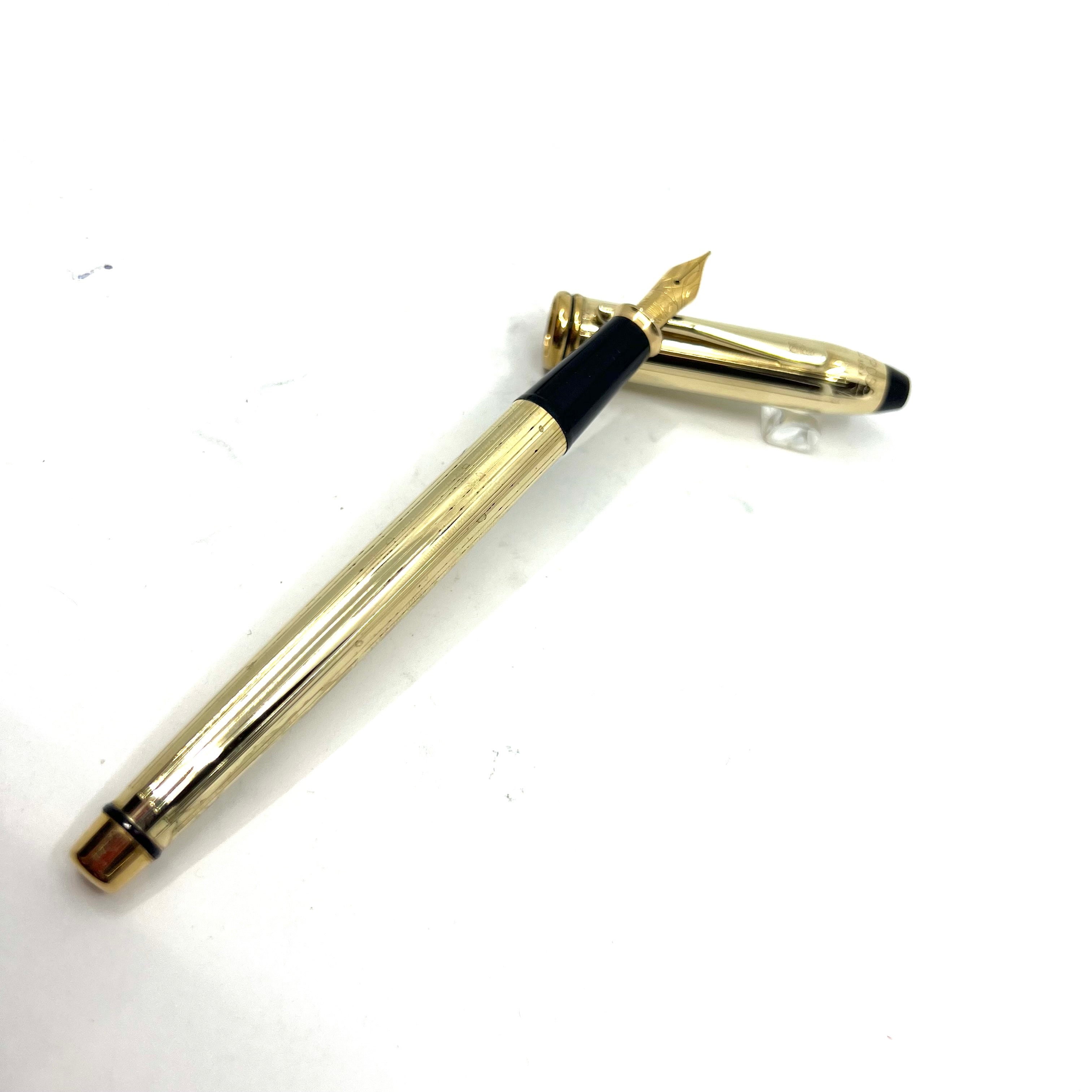 Cross Townsend Gold Plated Fountain Pen – Fountain Pen Hospital