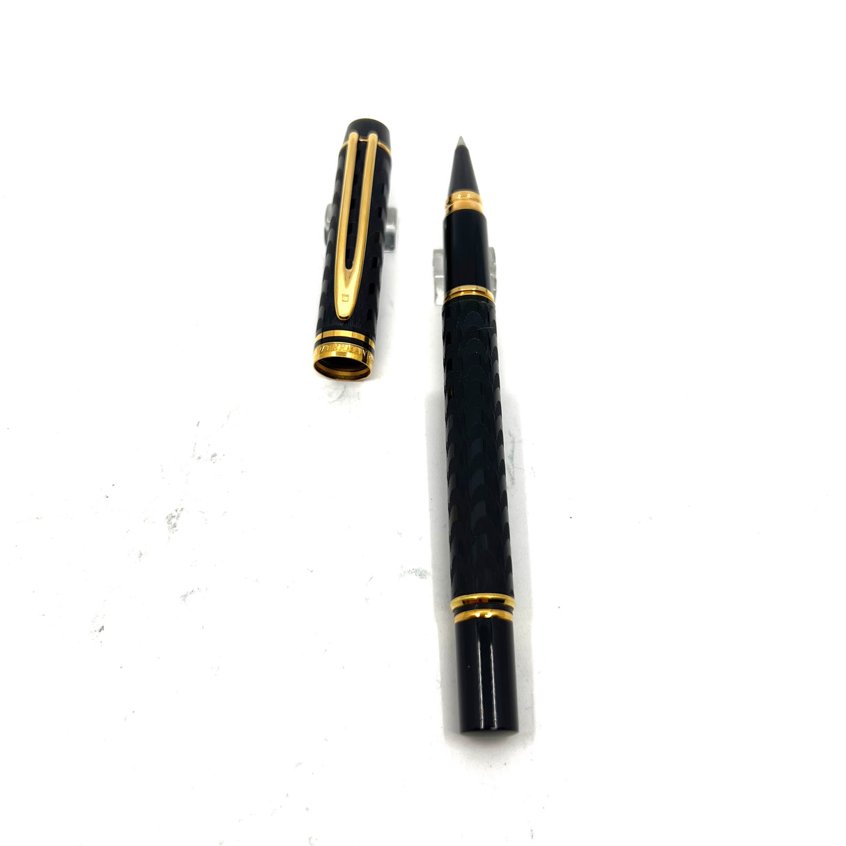 Waterman Man 100 Opera Chased Black Rollerball