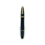 Montblanc Black Meisterstuck #146 LeGrand Fountain Pen - Fine 14kt Gold Nib