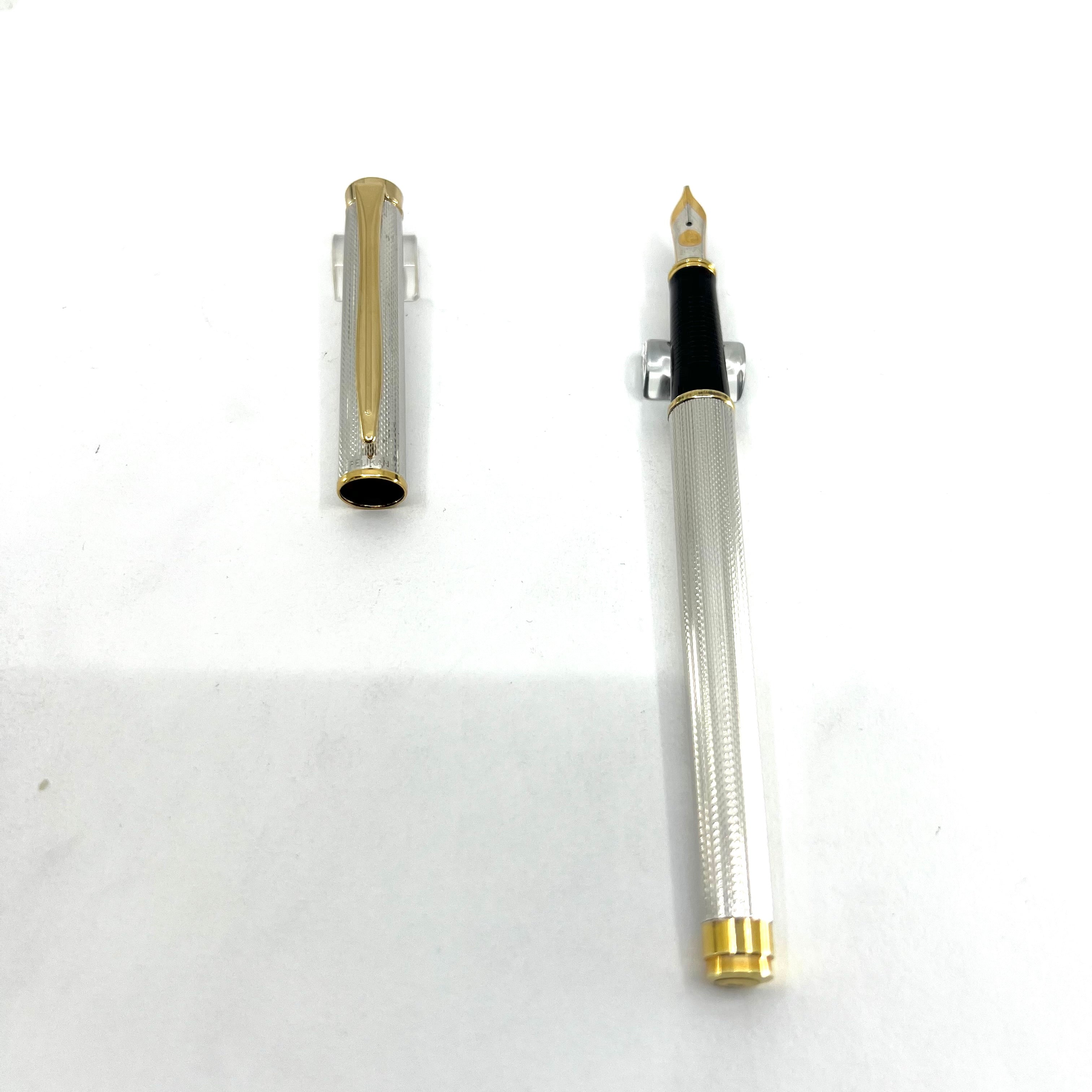 Pelikan Classic P381 Sterling Silver Barleycorn Fountain Pen