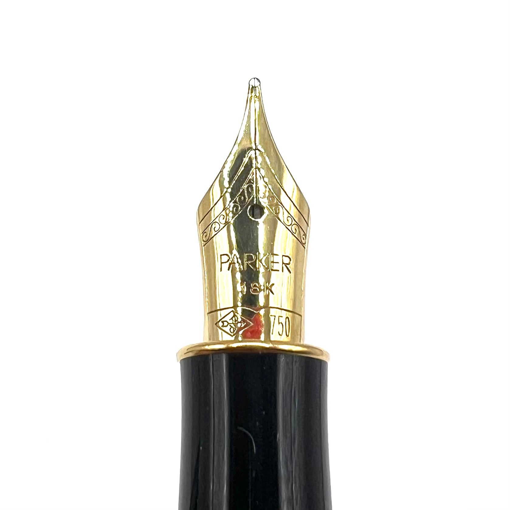 Parker Sonnet Sterling Silver Cisele Cross Hatch Fountain Pen