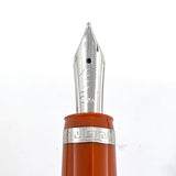 OMAS Mezzo #360 Orange Cartridge-Fill Fountain Pen-  Medium 18kt Gold Nib