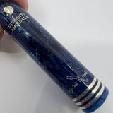 Visconti Amigdala "You & Me" Blue Marbled Limited Edition Fountain Pen  - Fine 14kt Gold  Nib