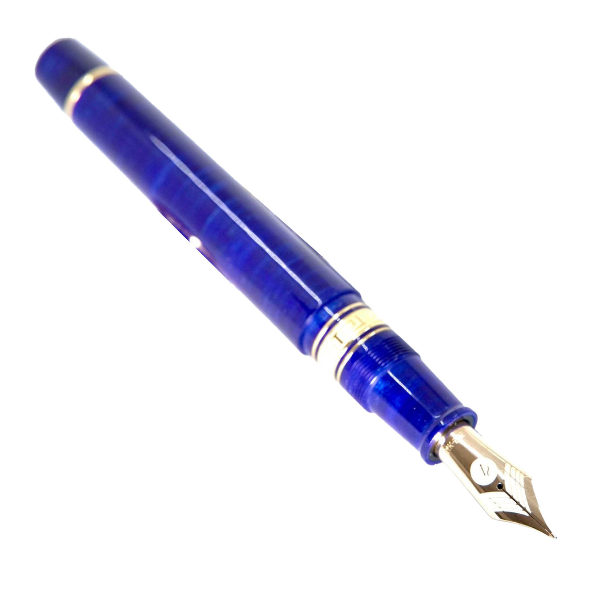 ASC Bologna Extra Blue Starry Nights Bespoke 2024 Rhodium Trim - Fountain Pen