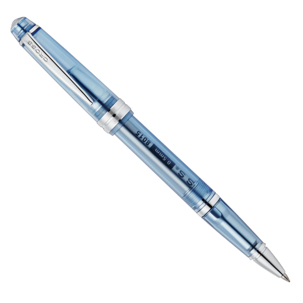 Cross Bailey Light Translucent Navy-Blue Resin Rollerball Pen