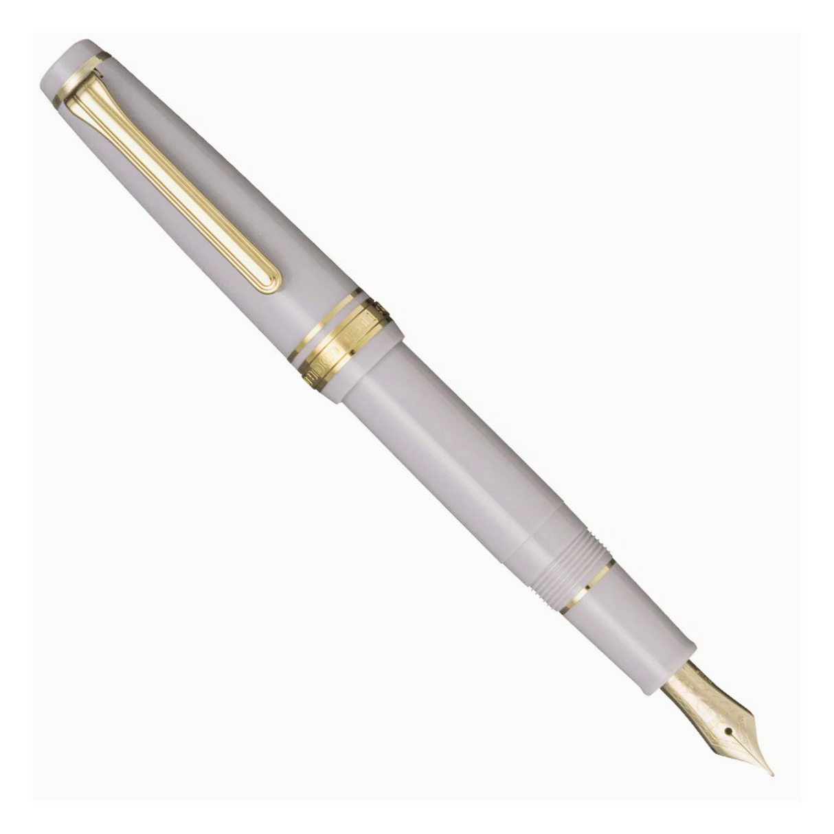 Sailor Pro Gear Slim Mini Ayur Grey (14k Gold Nib) - Fountain Pen