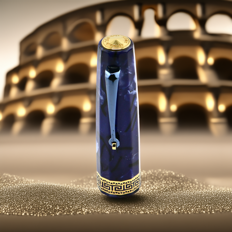 Armando Simoni Club Gran Gladiator Blue La Royale Fountain Pen Collection