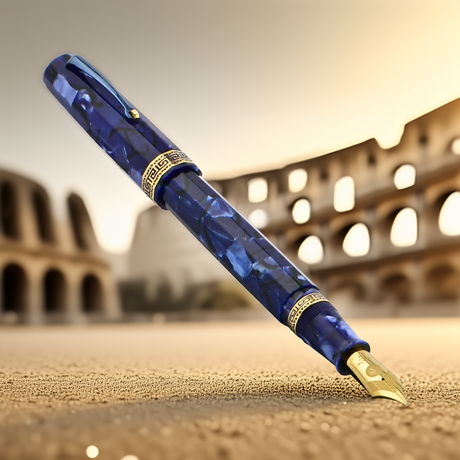 Armando Simoni Club Gran Gladiator Blue La Royale Fountain Pen Collection