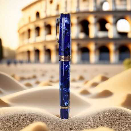Armando Simoni Club Gran Gladiator Blue La Royale Fountain Pen Collection