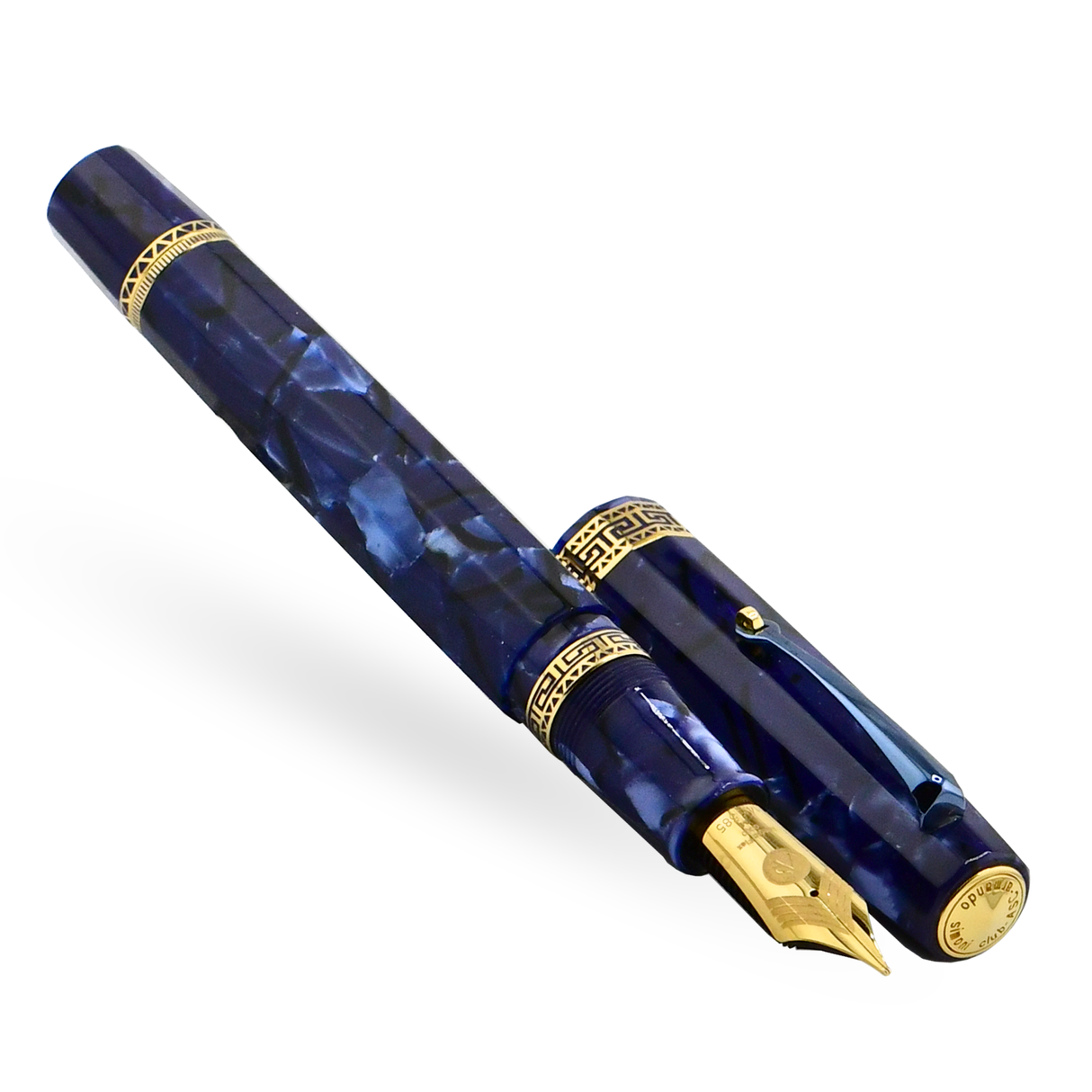 Armando Simoni Club Gran Gladiator Blue La Royale Fountain Pen Collection