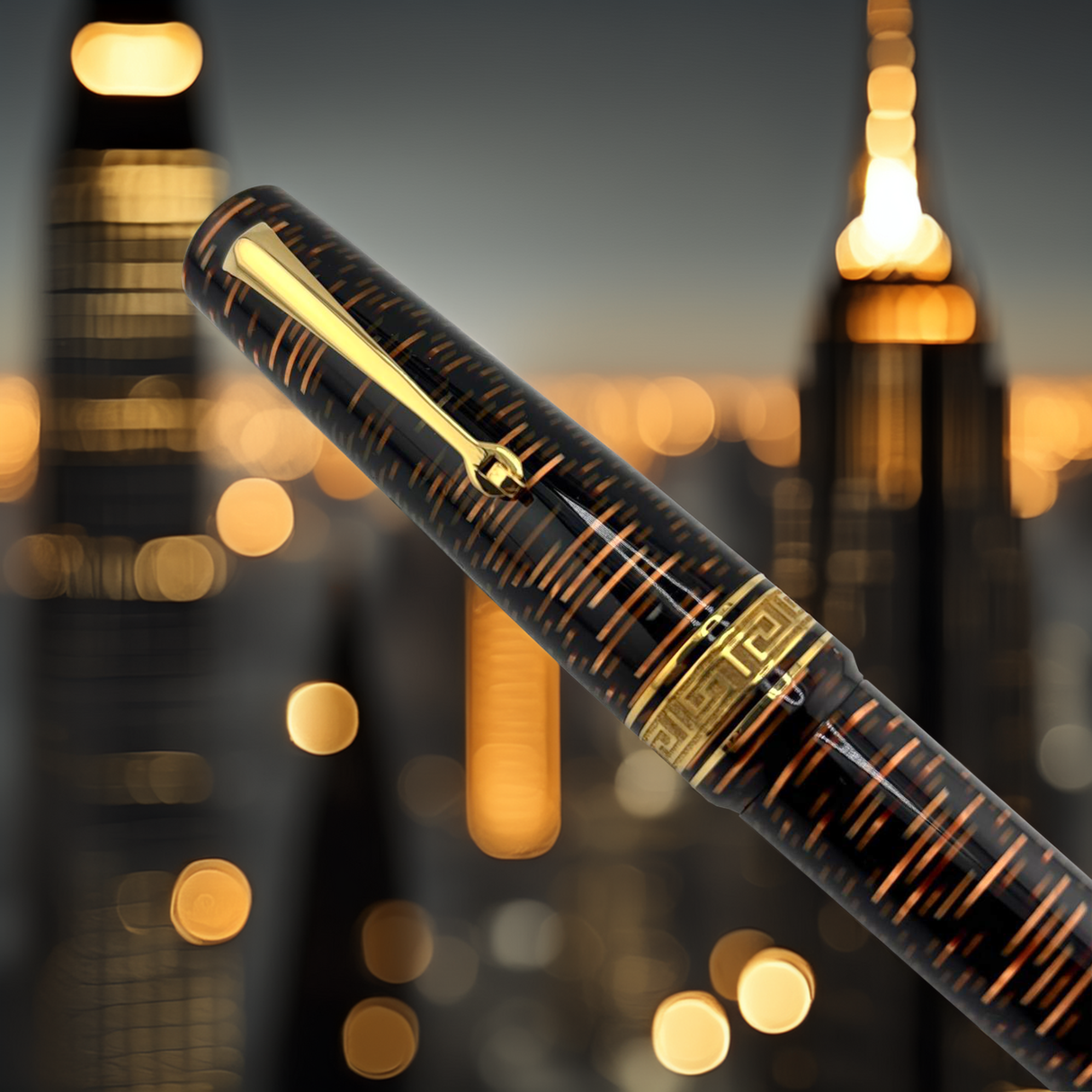 ASC Bologna Extra Bronze Skyscraper Limited Edition Fountain Pen