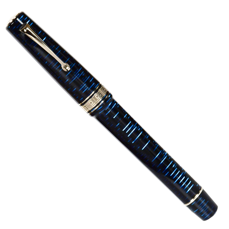ASC Bologna Extra Blue "Wall Street" Skyscraper  Limited Edition Fountain Pen Collection